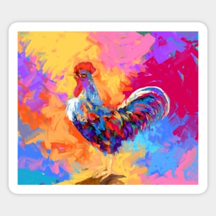 Rooster Sticker